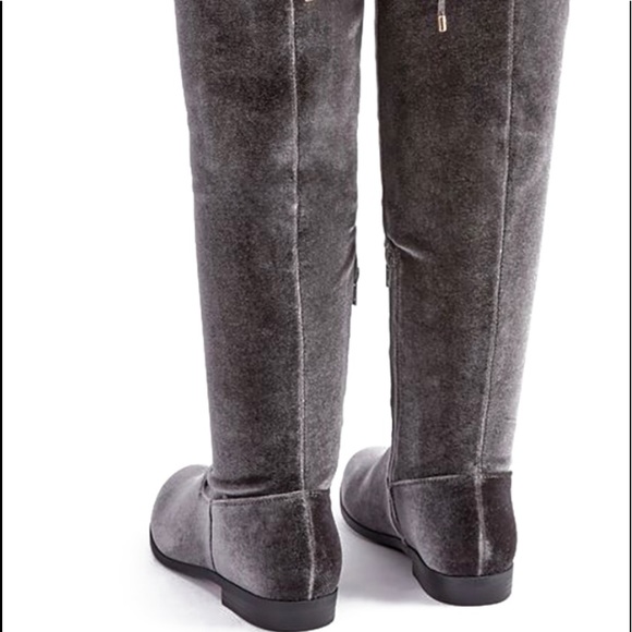 Faux-suede woman’s boots size 10 - Picture 6 of 8